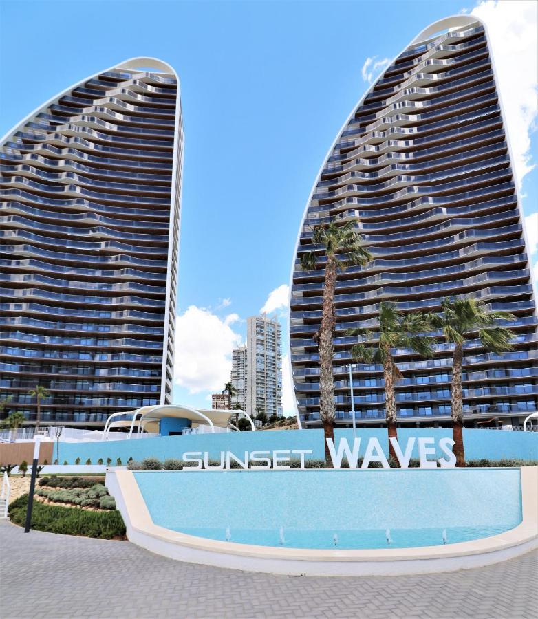 Sunset Waves 1-2 Apartment Benidorm Bagian luar foto
