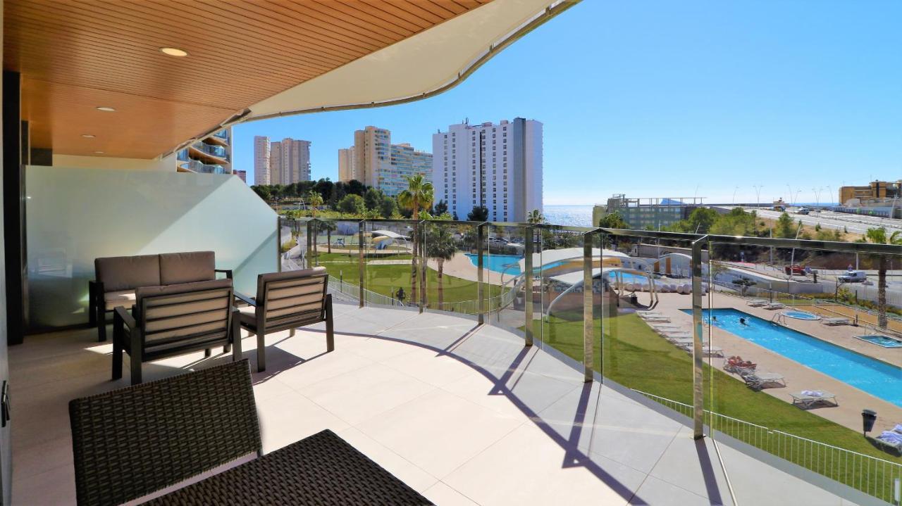Sunset Waves 1-2 Apartment Benidorm Bagian luar foto