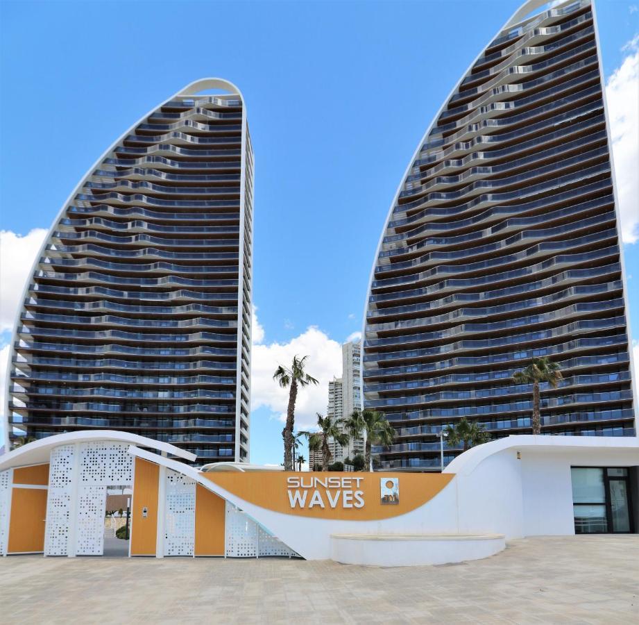Sunset Waves 1-2 Apartment Benidorm Bagian luar foto